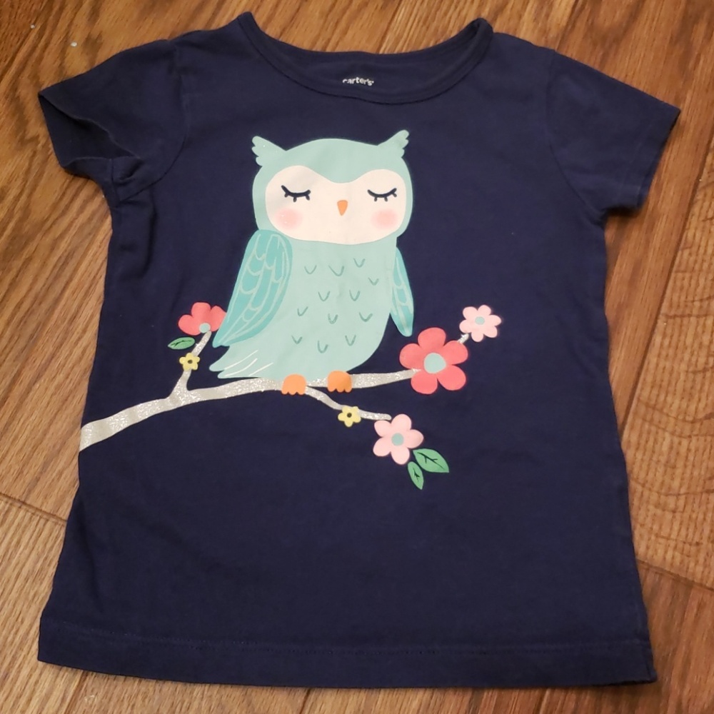 Carters owl tee